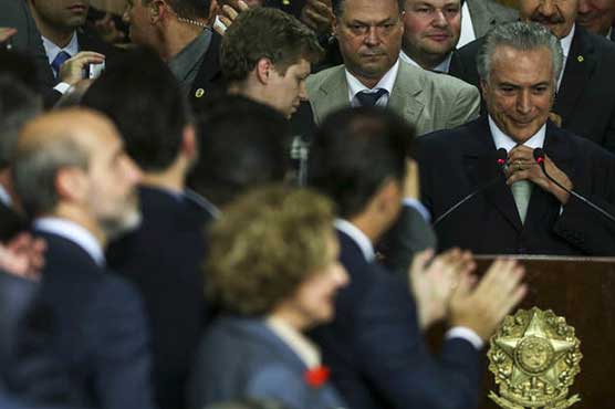 New era for Brazil as Rousseff cedes power to Temer