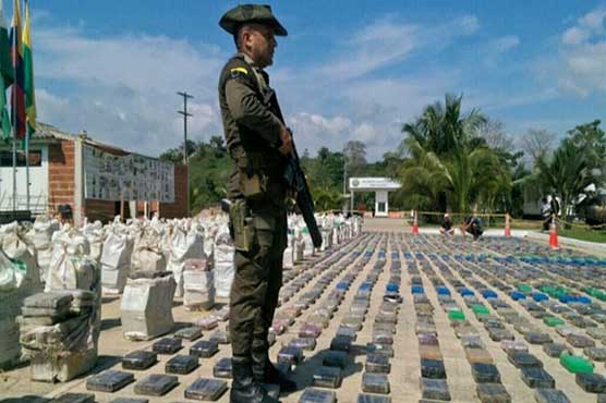 Colombia nabs record-breaking eight tons of cocaine