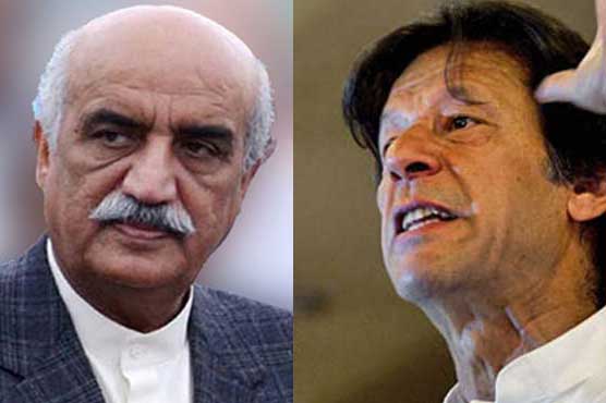 Khursheed Shah, Imran Khan to address Parliament today