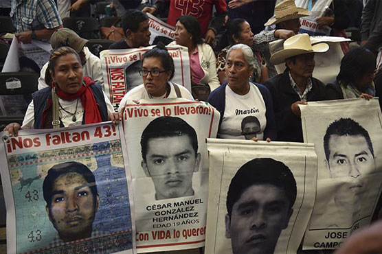 Mexico to analyze bones in search of 43 missing students
