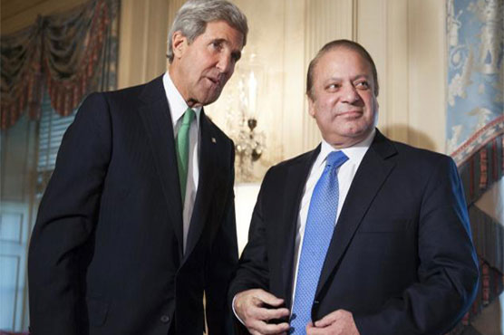 Notified PM Nawaz of air strike on Mansour via telephone call: Kerry