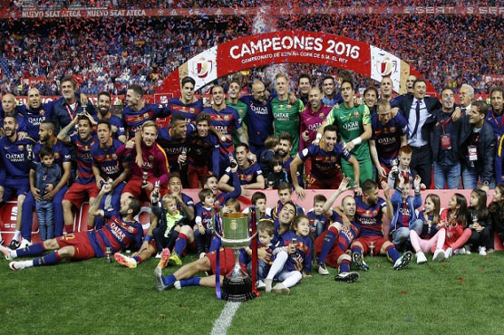 Football: Barcelona win Copa del Rey for 28th time