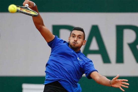 Tennis: Angry Kyrgios wins as rain brings havoc to French Open