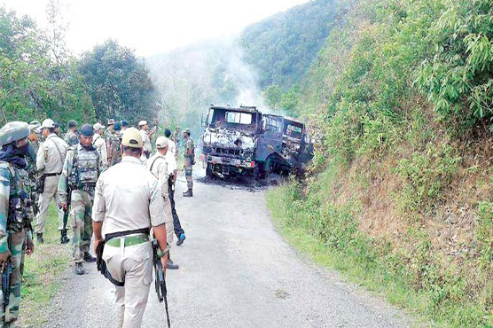 Six troopers dead in rebel attack in northeast India