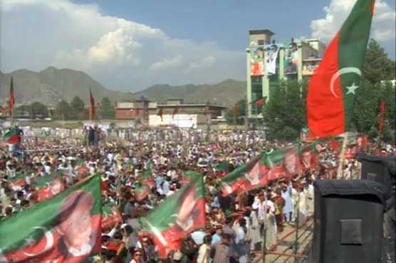 PTI all set to demonstrate political muscle in Bagh today