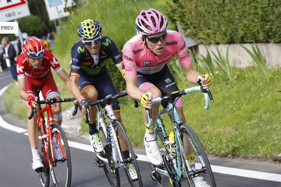 Cycling: Kruijswijk stretches lead, Valverde bags maiden Giro win
