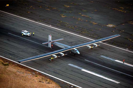 Solar Impulse lands in Pennsylvania on record-breaking flight