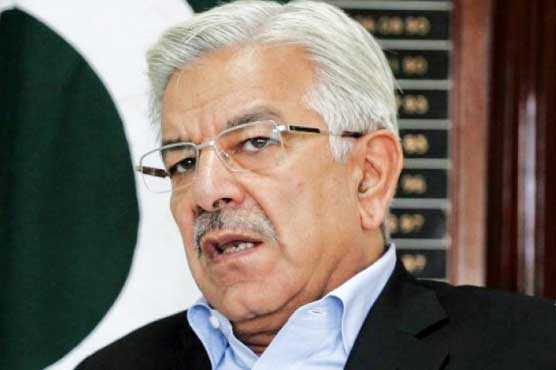 Sacking Pervaiz Rashid helped diffuse situation: Khawaja Asif