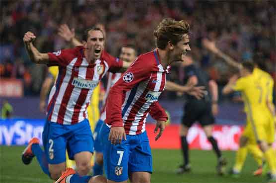 Football: Griezmann strikes late winner as Atletico advance