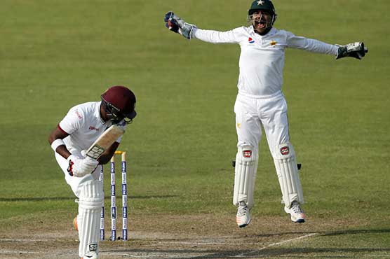 West Indies 114-5 at close in third Test against Pakistan