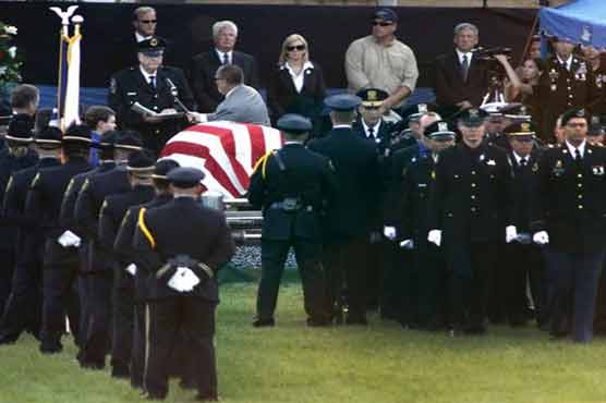 Two US police officers killed in Iowa ambush