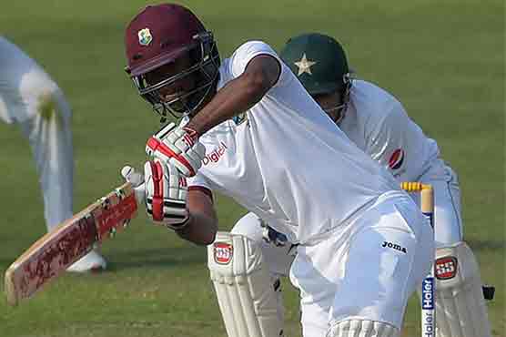 West Indies resume innings at 114-5 on fifth day in third Pakistan Test