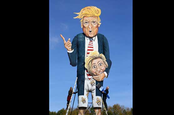 Giant Donald Trump to be torched in UK bonfire party