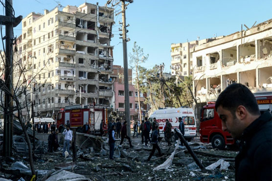 Eight killed, over 100 wounded by PKK bombing Turkey's southeast: PM