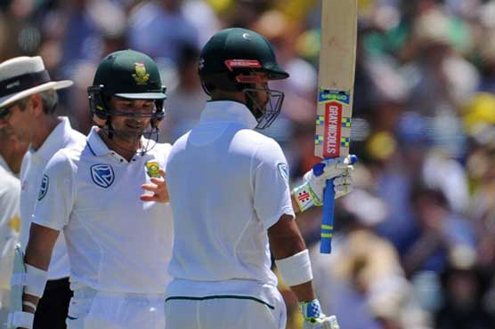 Duminy and Elgar help S. Africa build 181-run lead