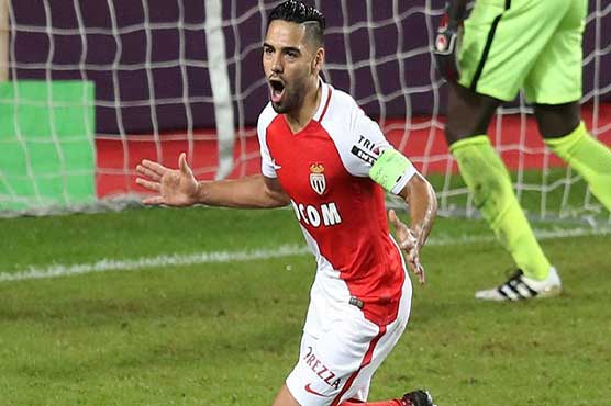 Falcao scores double as Monaco hit six
