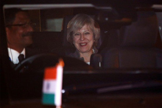 British PM arrives in India for key visit
