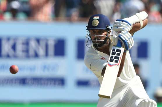 Pujara, Vijay hit half-centuries in England Test