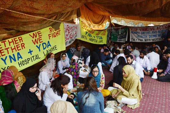 Punjab govt forms committee as YDA's protest enters fifth day in Lahore