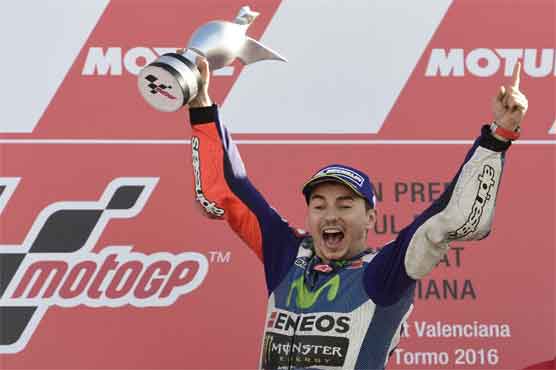 Motorcycling: Lorenzo signs off at Yamaha with Valencia win