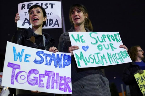 Thousands of students carry protests against Trump into second week