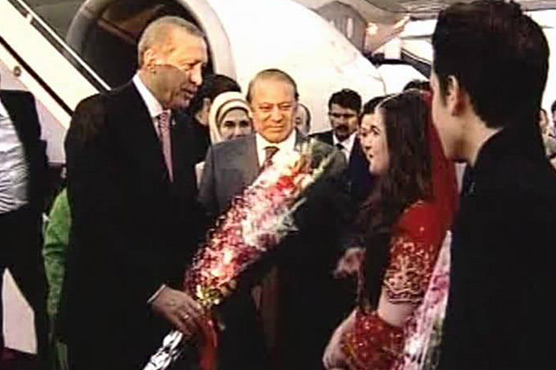 Turkish President arrives in Islamabad on two-day visit 
