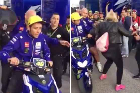 Motorcycling: Fan says Rossi assaulted her in paddock