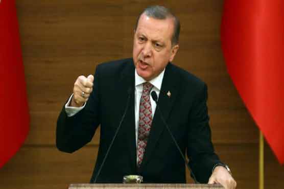 Erdogan accuses Western media of sympathising with coup