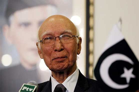 Sartaj Aziz to attend Heart of Asia Conference in India
