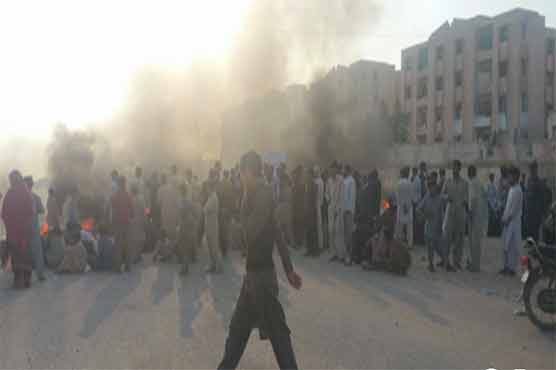Police take action against land mafia in Gulshan-e-Maymar
