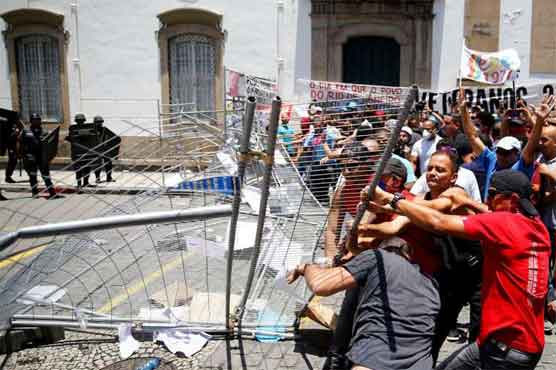 Brazil anti-austerity protest turns violent