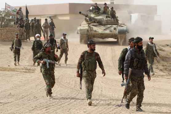 Iraqi paramilitaries say reached airport west of Mosul