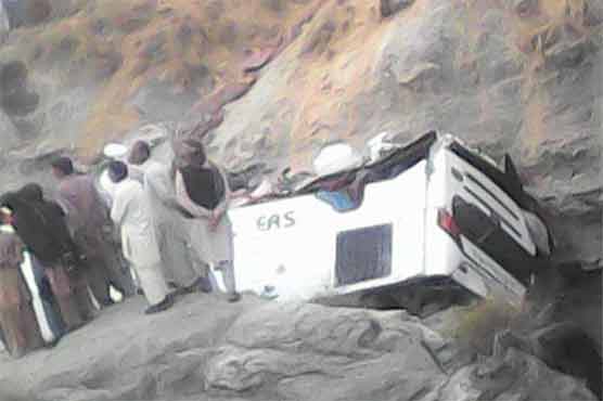 Talagang: Eight killed, 28 wounded as bus falls in ravine