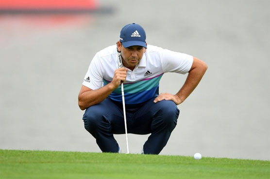 Golf: Garcia top in Dubai after late Westwood stumble