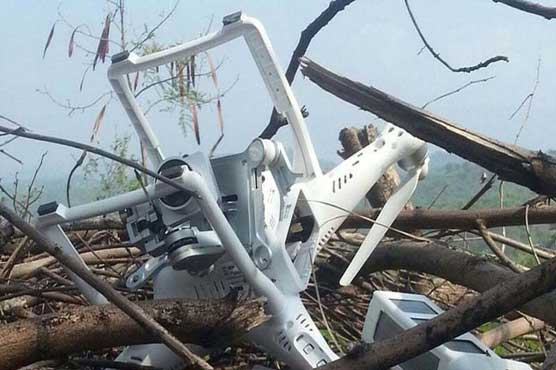 Pakistan army shoots down Indian drone at LOC