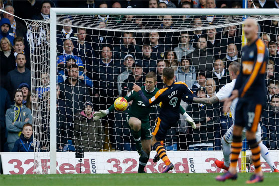 Football: Gayle brace fires Newcastle five points clear