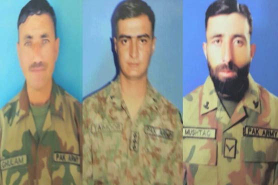 Three soldiers, seven civilians martyred in Indian cross-border shelling