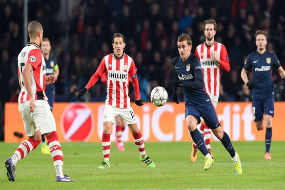 Atletico go on top of group in Champions League above Bayern