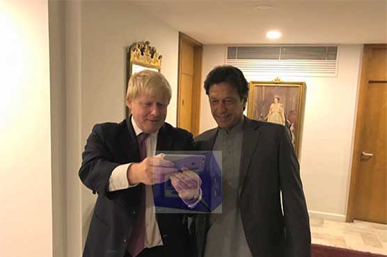 Imran, Boris Johnson meet to discuss regional issues