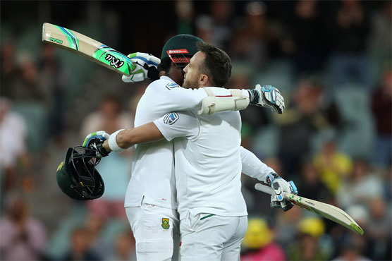 South Africa in charge after Du Plessis ton in day-night Test