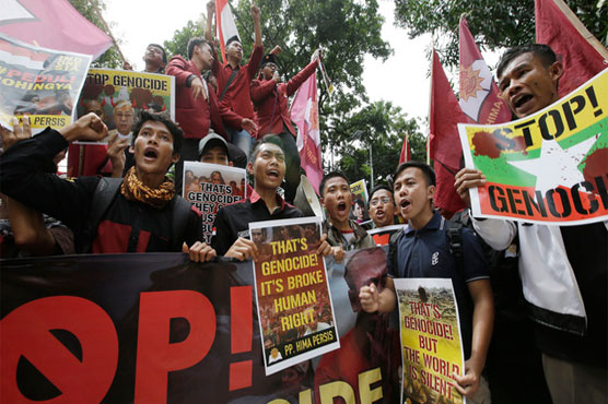 Myanmar crisis sparks Muslim protests in Asian capitals