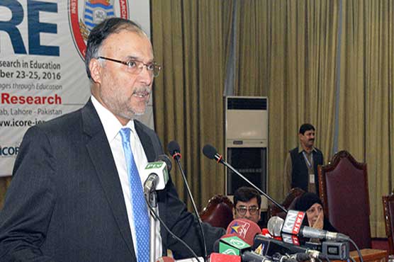 Democratic protest for demands everyone's right: Ahsan Iqbal