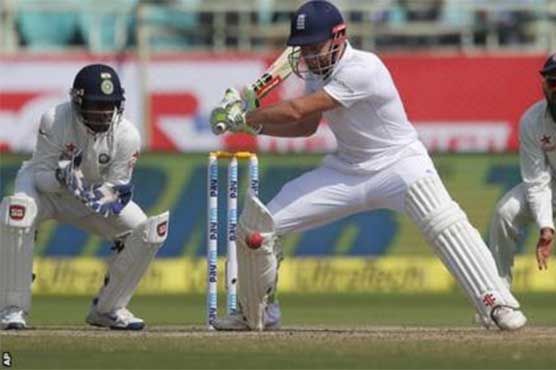 England 268-8 at stumps in third India Test