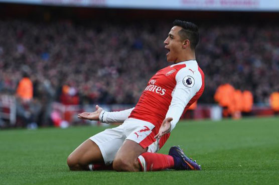 Alexis Sanchez scored two as Arsenal defeated Bournemouth