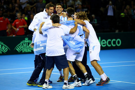 Argentina beat Croatia 3-2 to win their first Davis Cup title