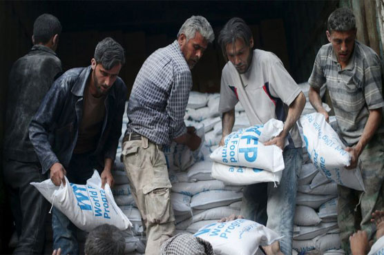 UN urges halt to Aleppo fighting, says aid needed