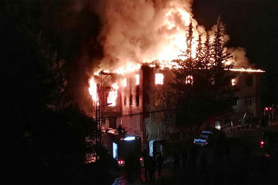 11 children among 12 dead in Turkey school dorm fire