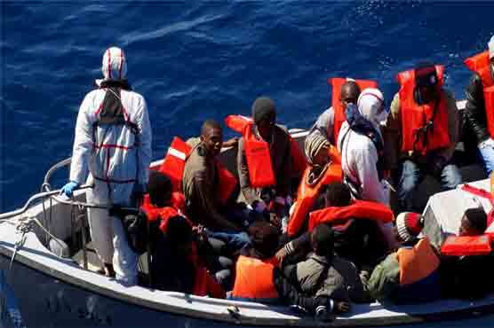 At least 22 dead on migrant boat off Libya