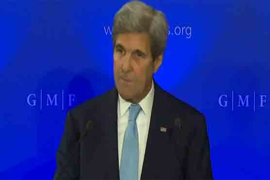 Kerry says US still in 'pursuit of peace' in Syria