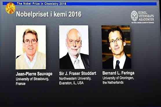 Trio win Nobel Chemistry Prize for tiny molecular machines